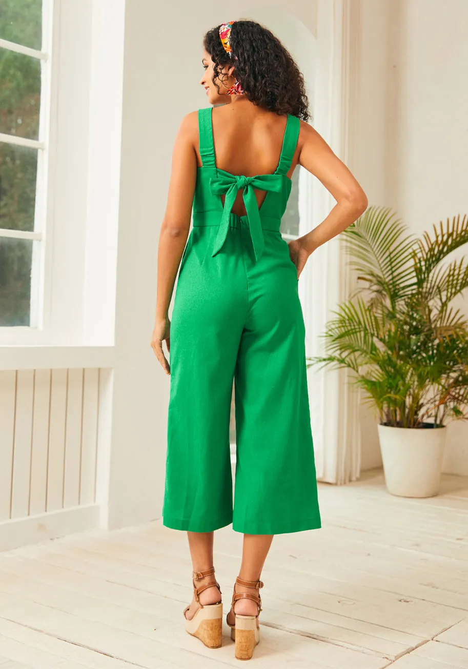 A Playful Bouquet Jumpsuit