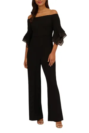 Adrianna Papell crepe jumpsuit