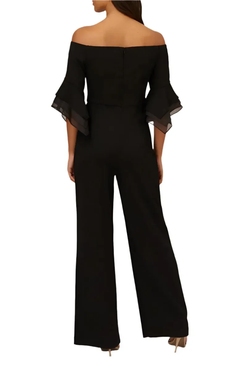 Adrianna Papell crepe jumpsuit