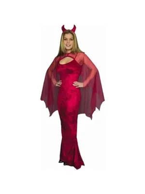 Adult Ladies Devil Costume