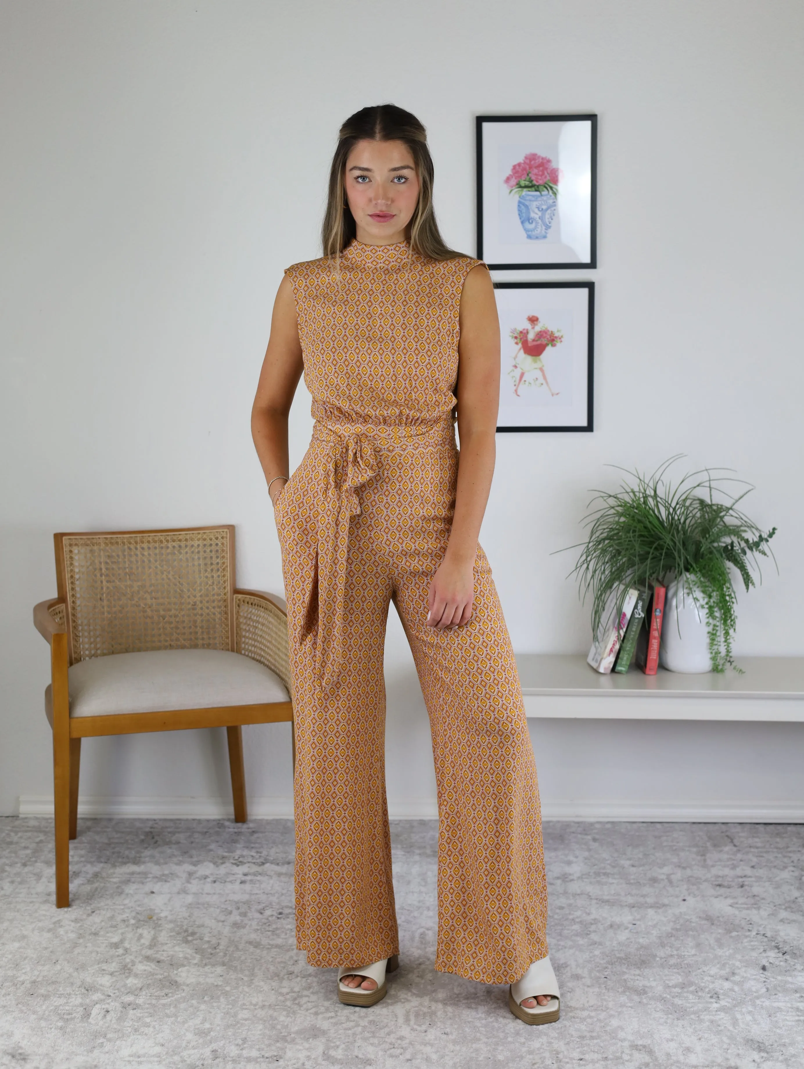 Annmarie Open Back Jumpsuit