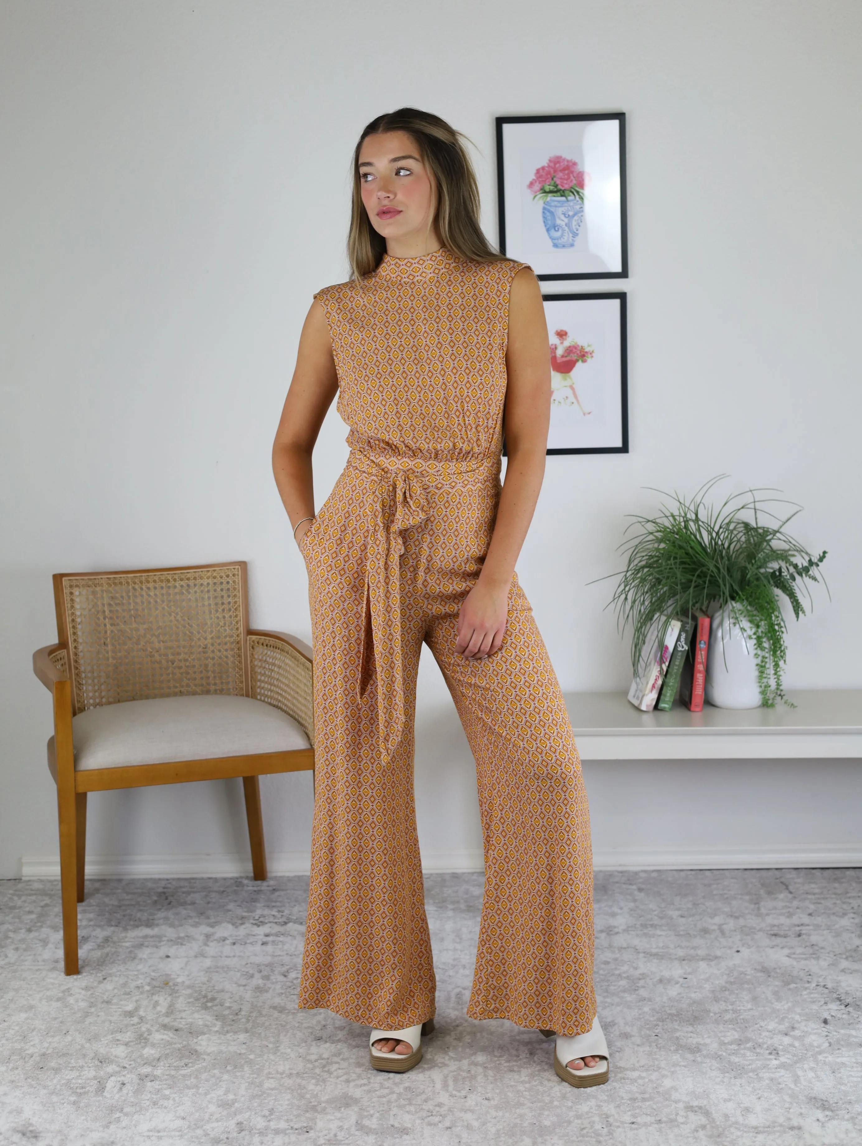 Annmarie Open Back Jumpsuit