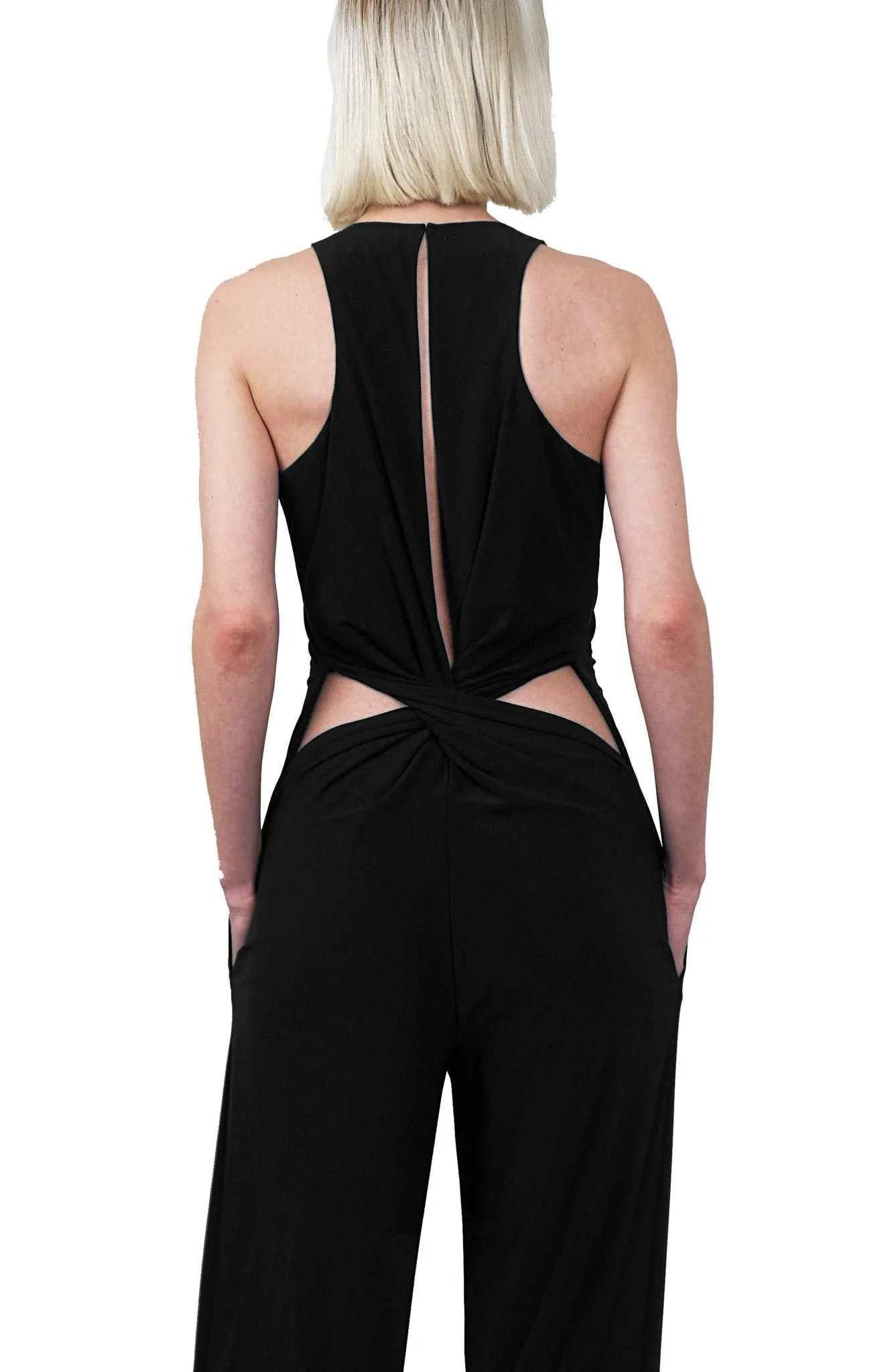 Axeea | Forever Chic: Wide Leg Jumpsuit