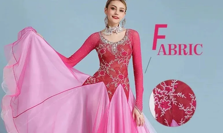 Ballroom Dance Competition Dress Waltz Dresses  For Women