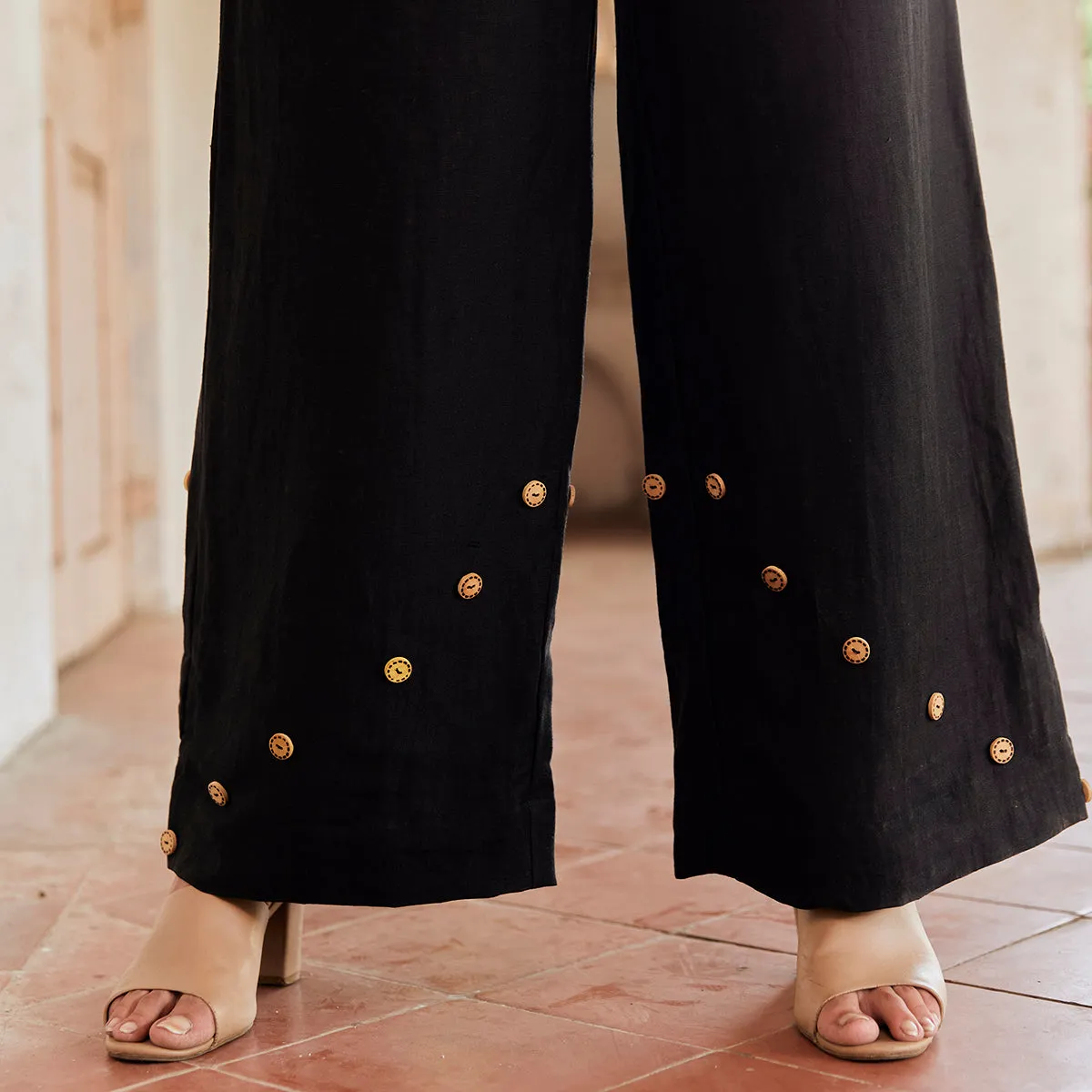 Black Jumpsuit for Women | Kala Cotton & Bamboo Hemp