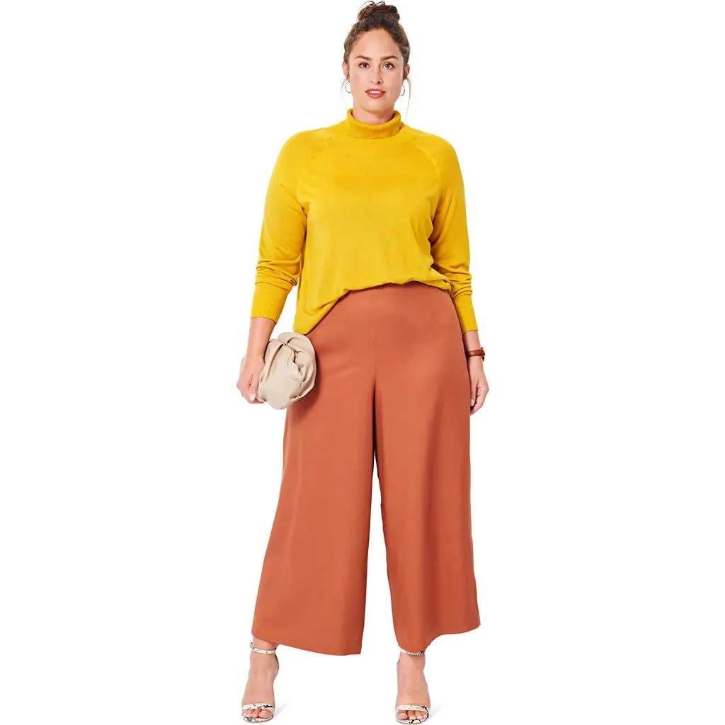 Burda Style Pattern 6035 Misses' Trousers and Culottes B6035