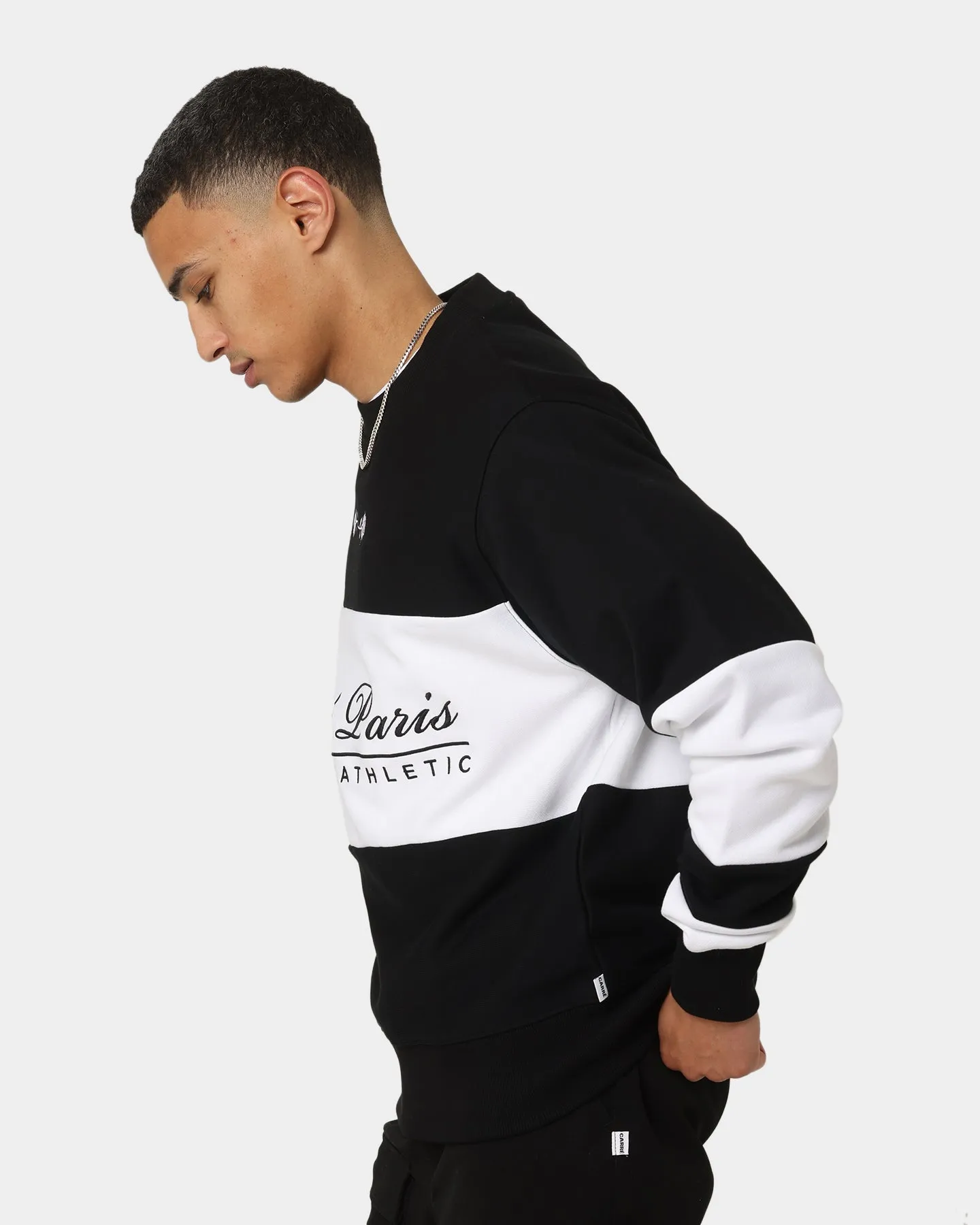 Carré Premium Athletic Crewneck Black