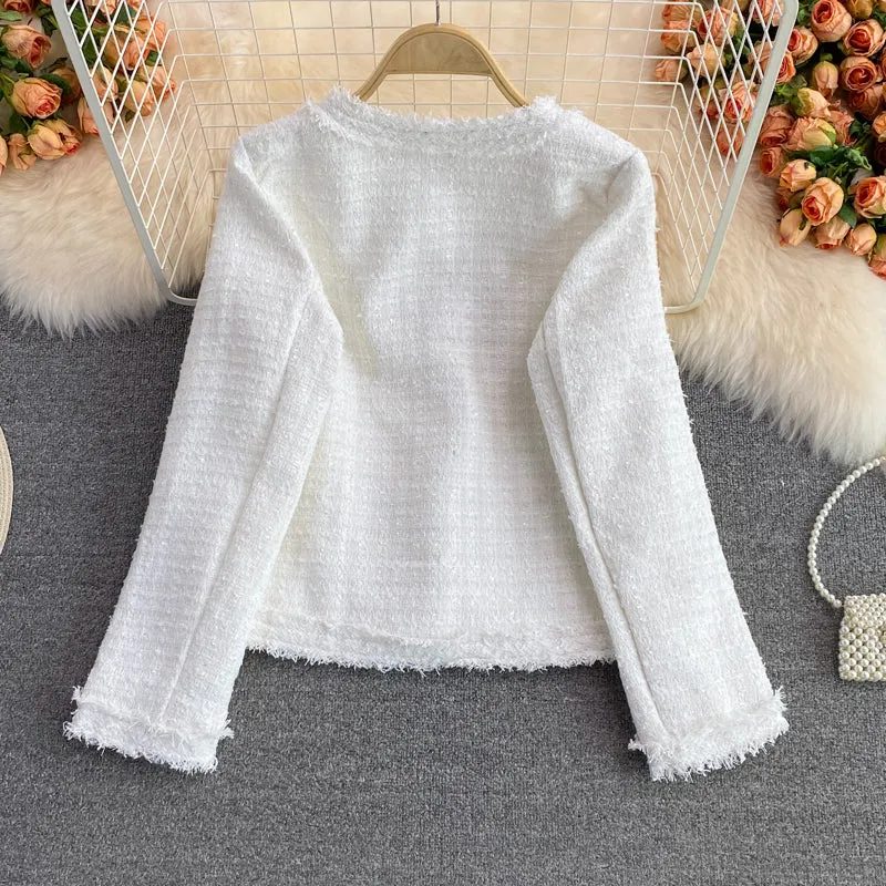 Celebrity xiaoxiangfeng tweed short coat  1661