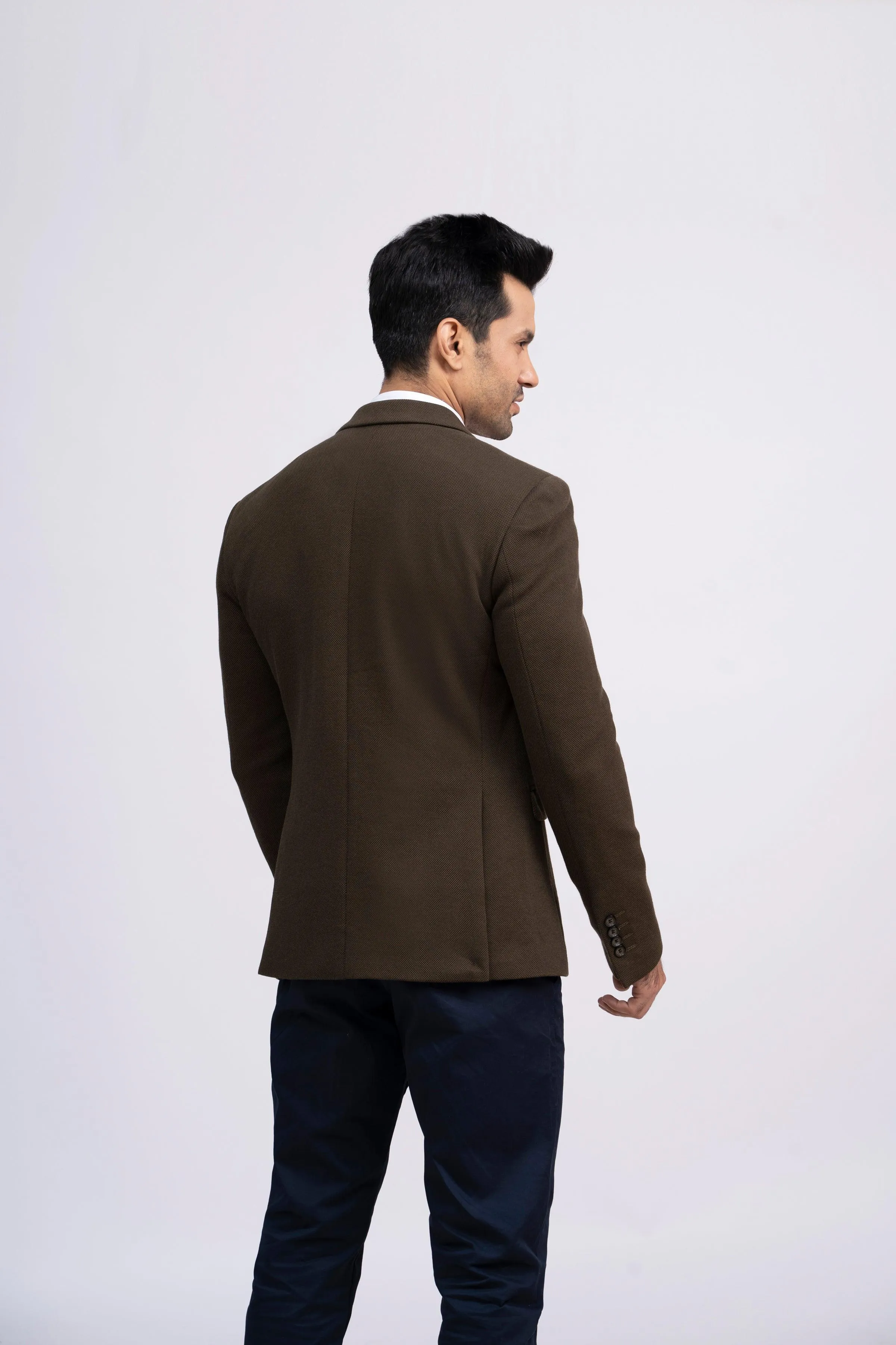 COAT SLIM FIT OLIVE