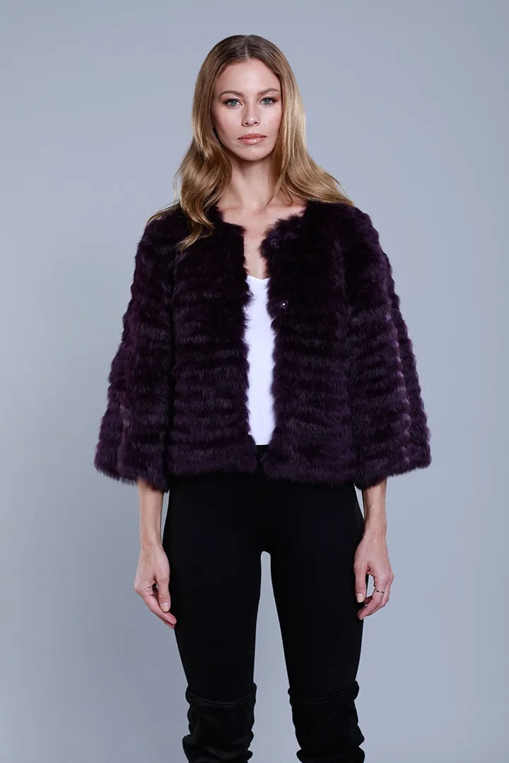 Cropped Fur Jacket