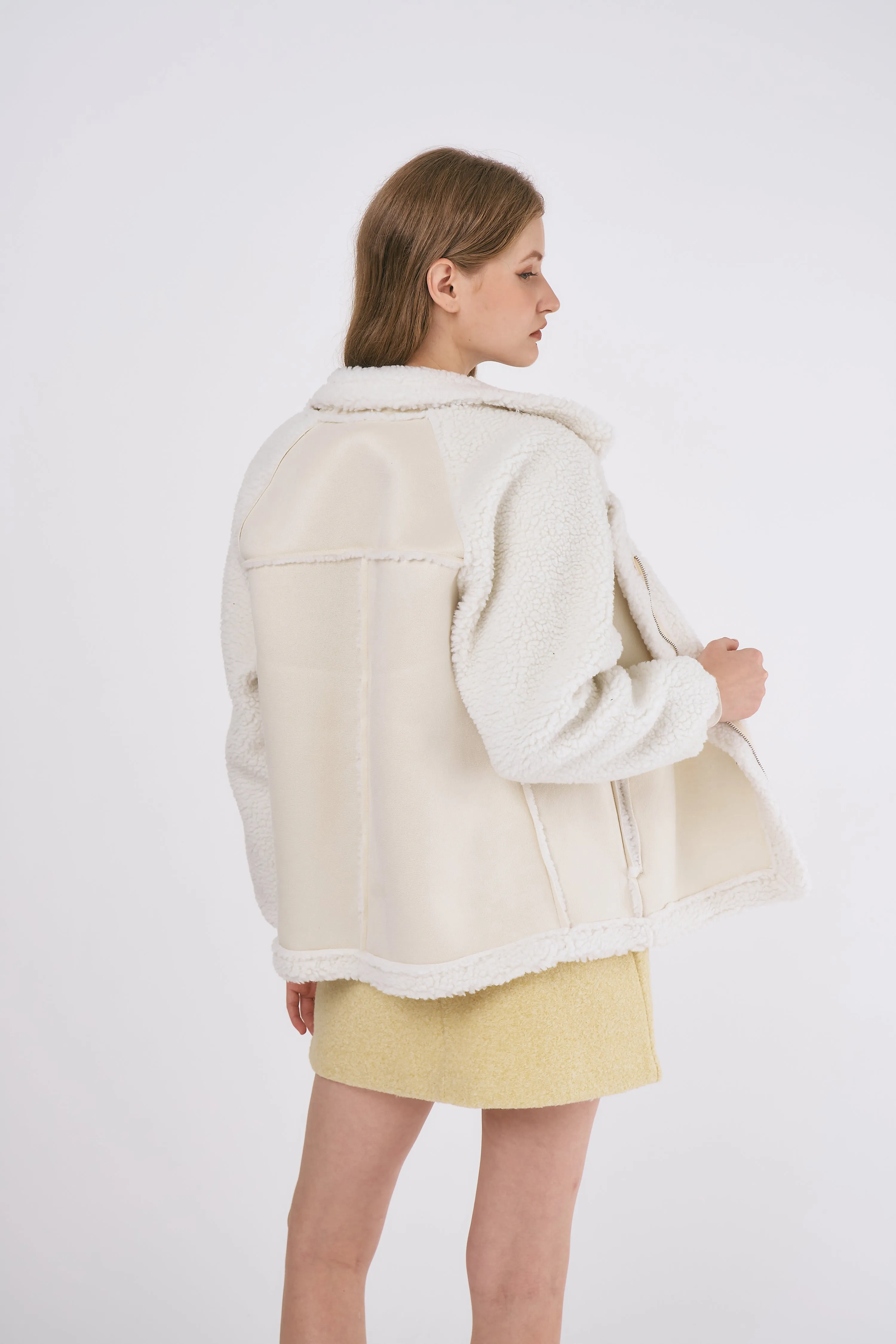 Gianna Faux Shearling Jacket