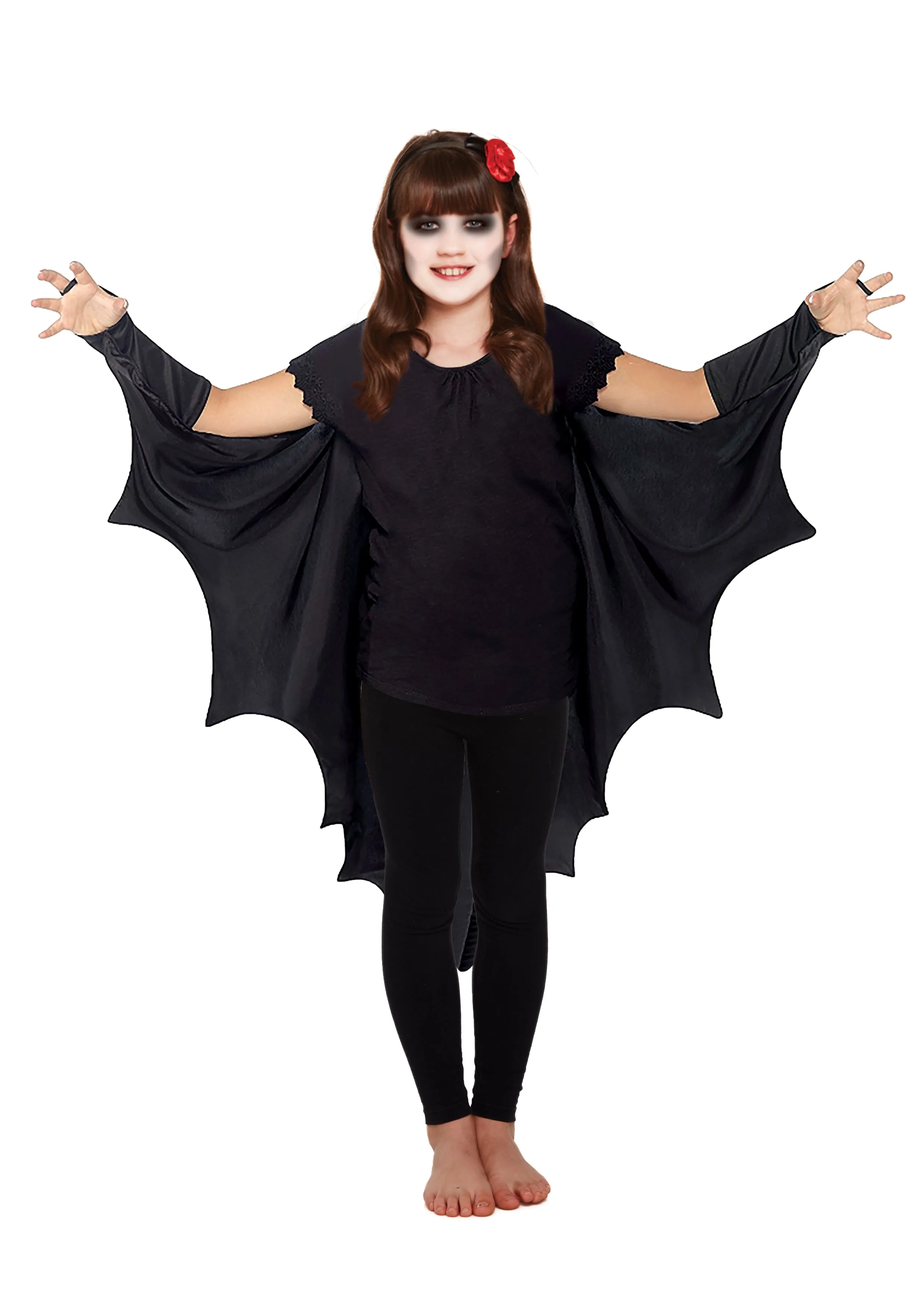 Kids Bat Cape Nocturnal Adventure Costume