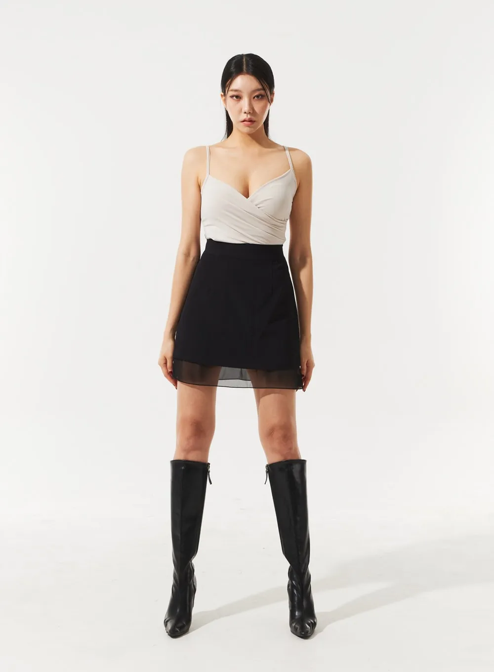 Layered Mini Skirt IM329