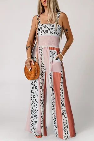 Leopard Print Vacation Jumpsuit