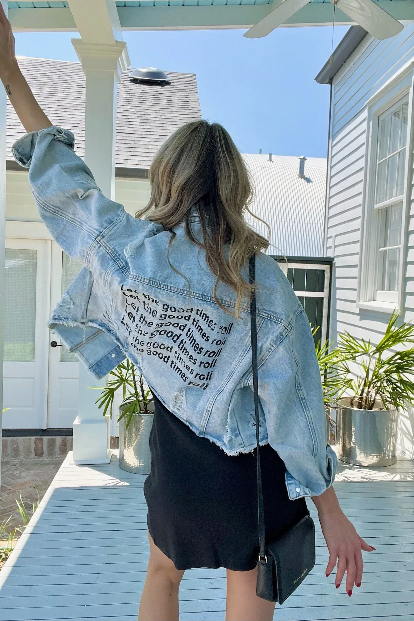 Let the Good Times Roll Denim Jacket