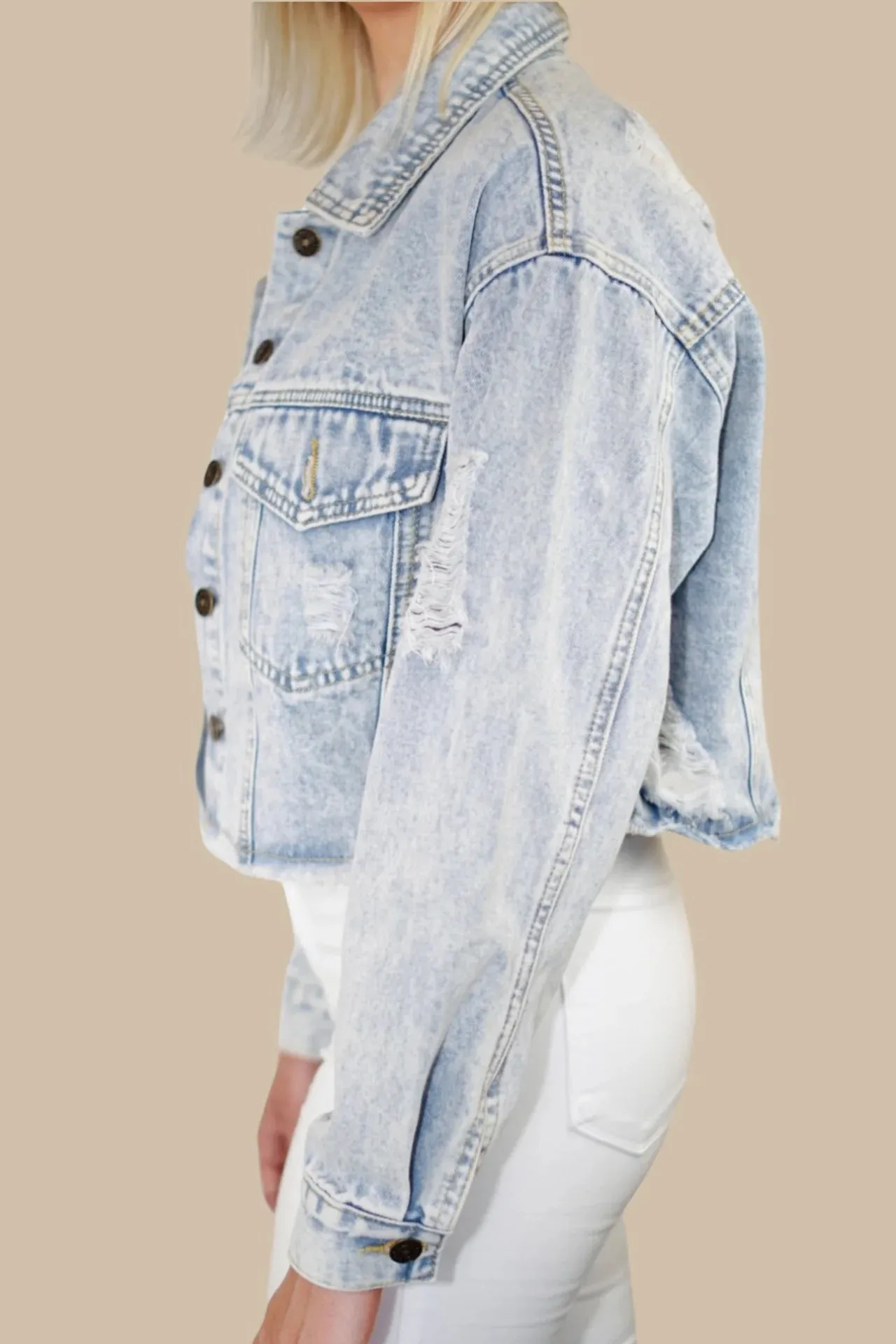 Let the Good Times Roll Denim Jacket