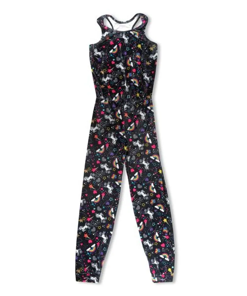 LUXE VELVET UNICORN JUMPSUIT