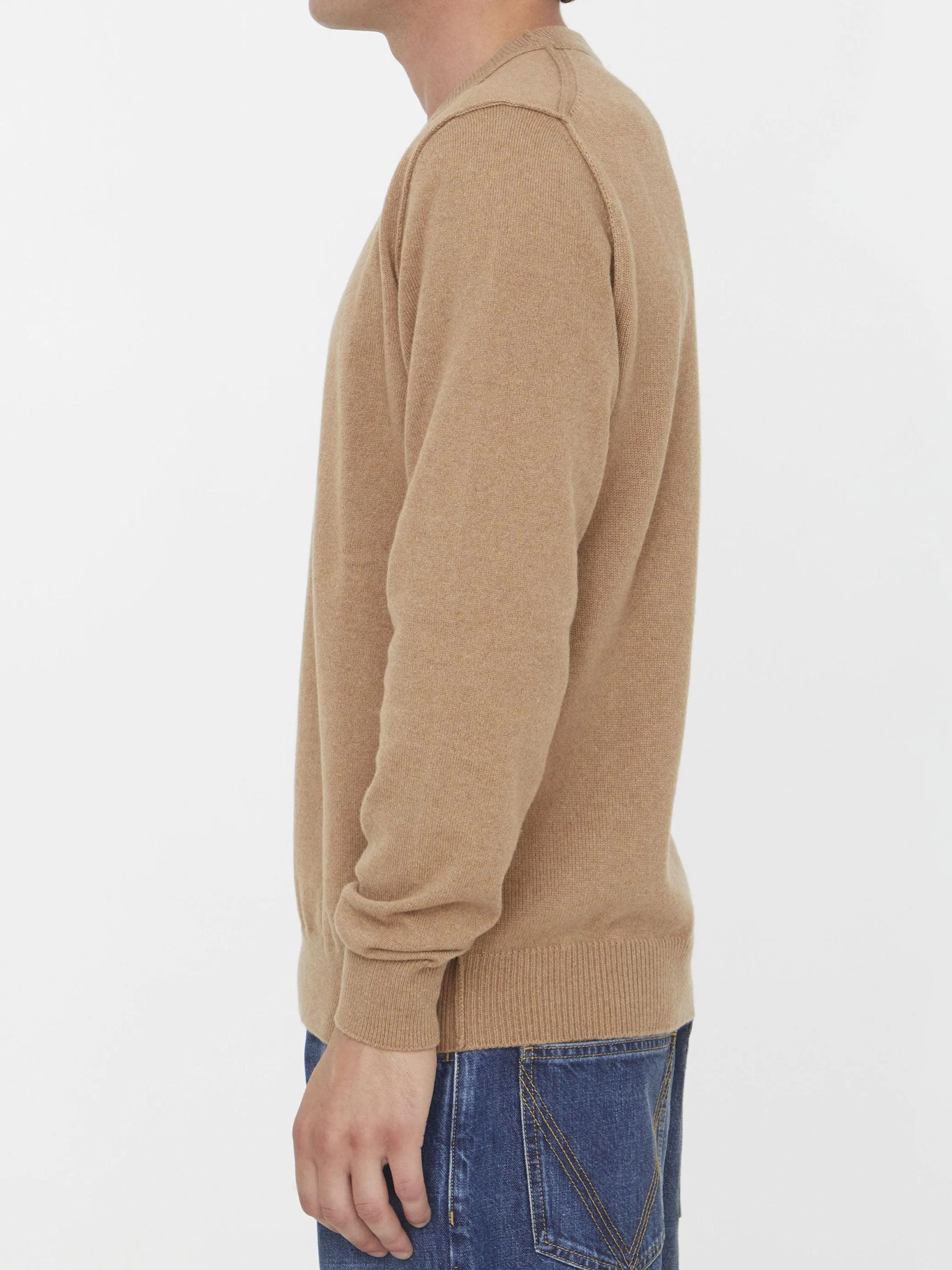 Maison Margiela Camel Cashmere Jumper