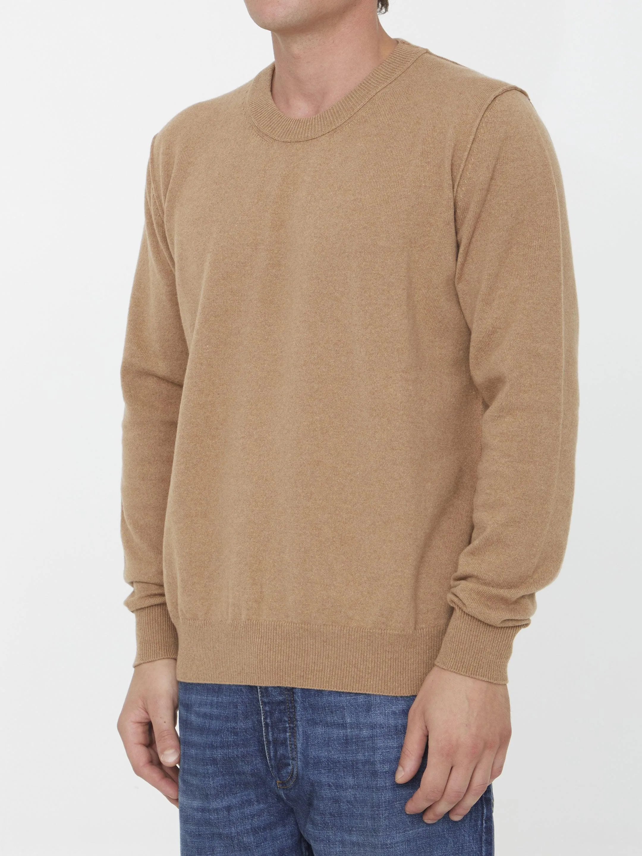 Maison Margiela Camel Cashmere Jumper