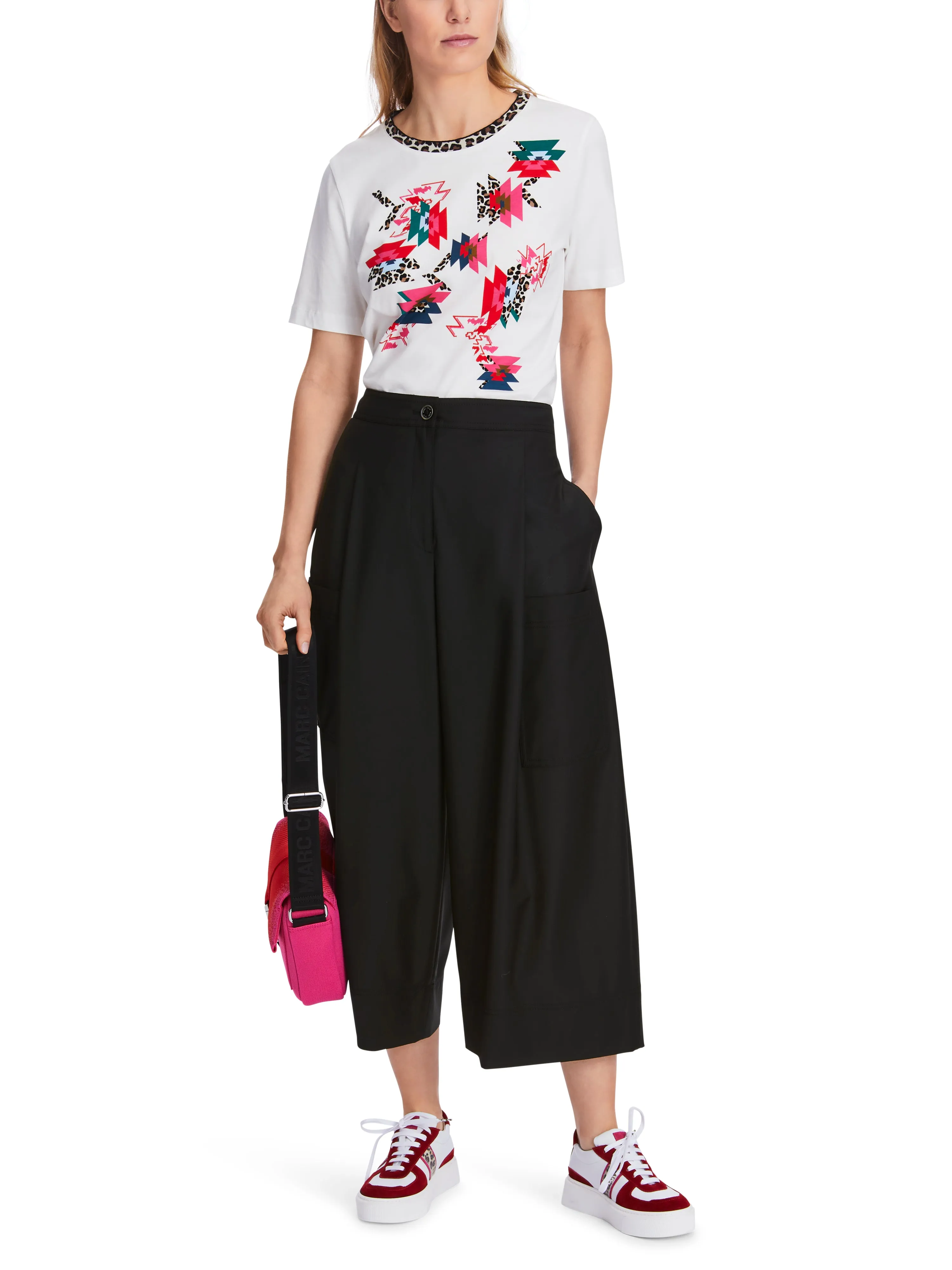 MARC CAIN Black Culottes