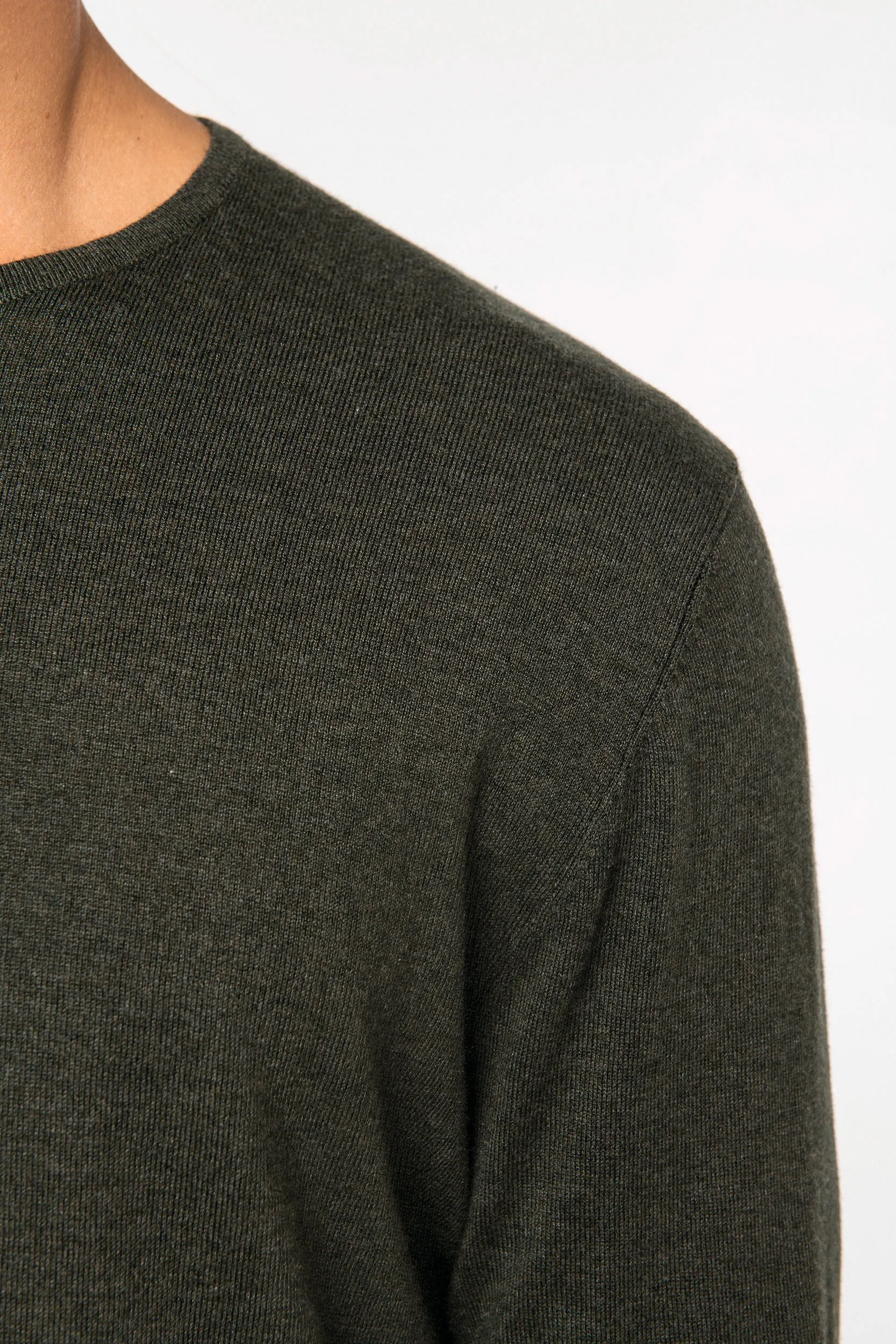 Men's  Jumper With Lyocell Tencel Round Neck - 165 g/m² - NS905