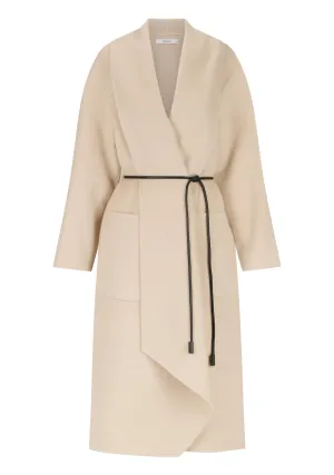 Morrison Falls Wool Coat - Almond