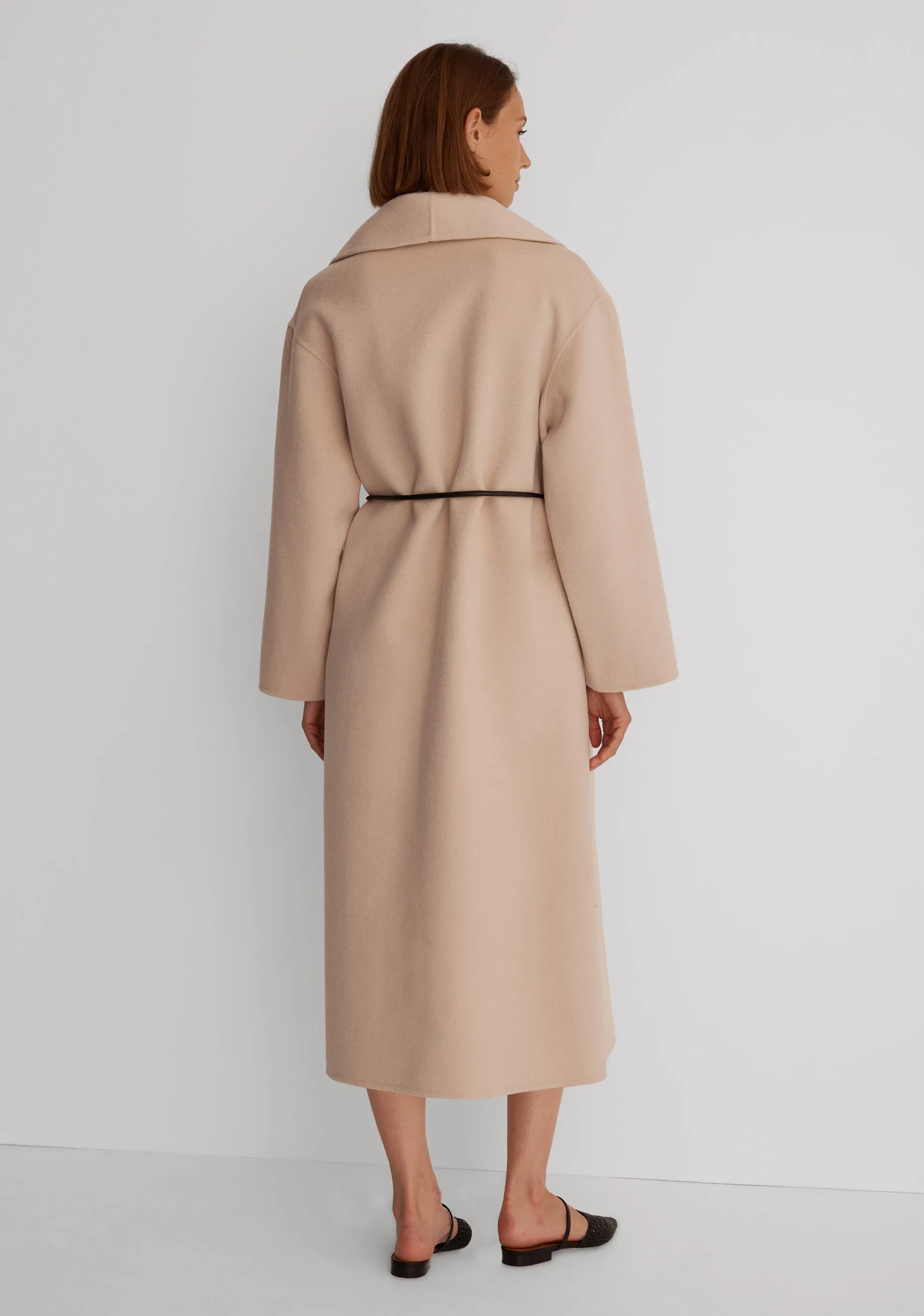 Morrison Falls Wool Coat - Almond