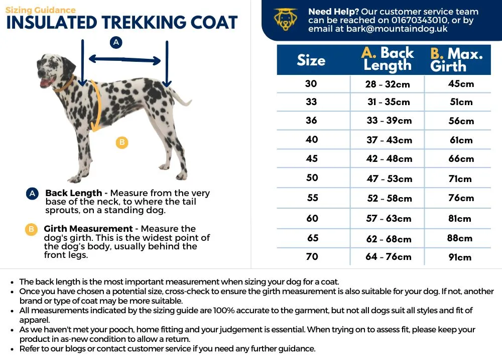 Non-stop - Trekking Insulated Dog Jacket