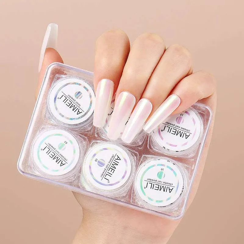 Pearl Chrome Nail Powder