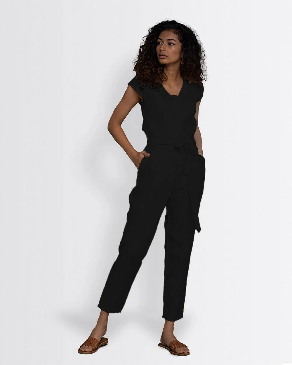 Reistor Hemp Noir Jumpsuit