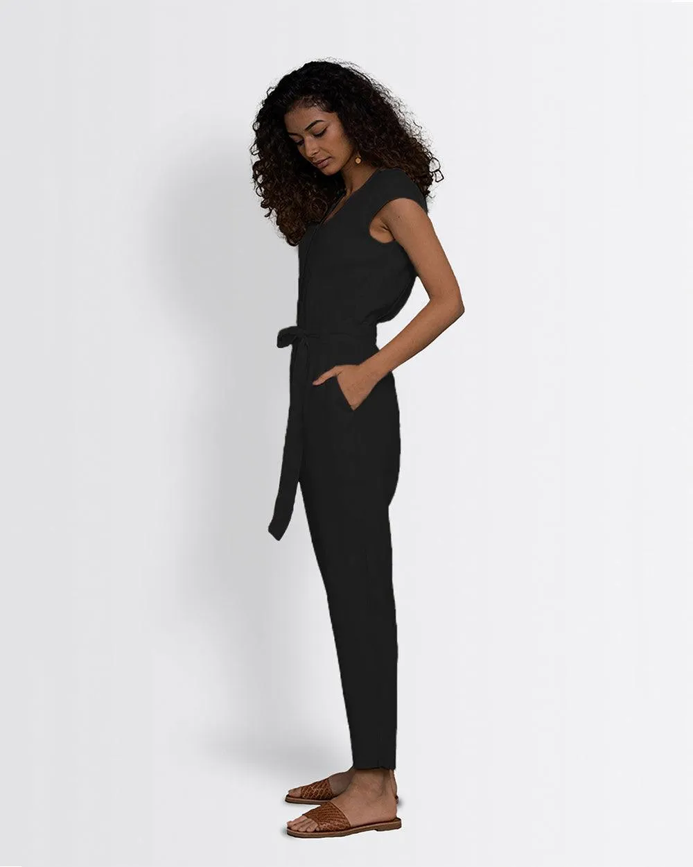 Reistor Hemp Noir Jumpsuit