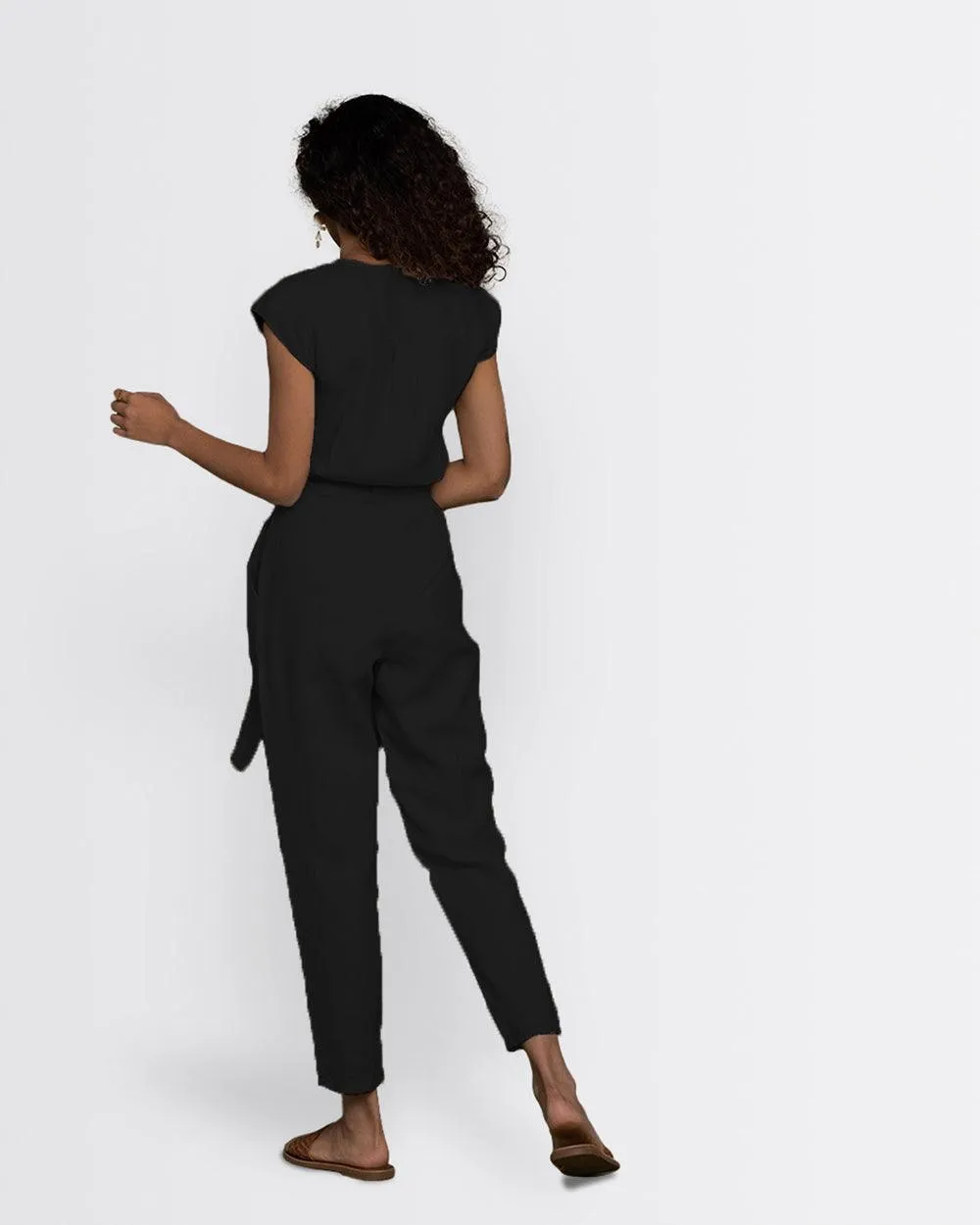 Reistor Hemp Noir Jumpsuit