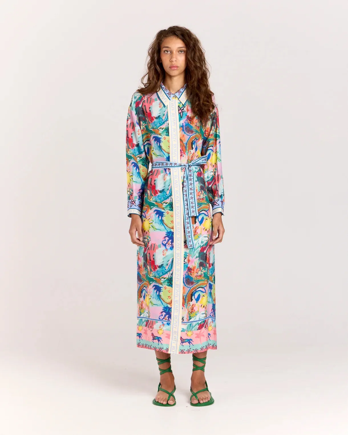 ROMY Vibescent Shirt Dress