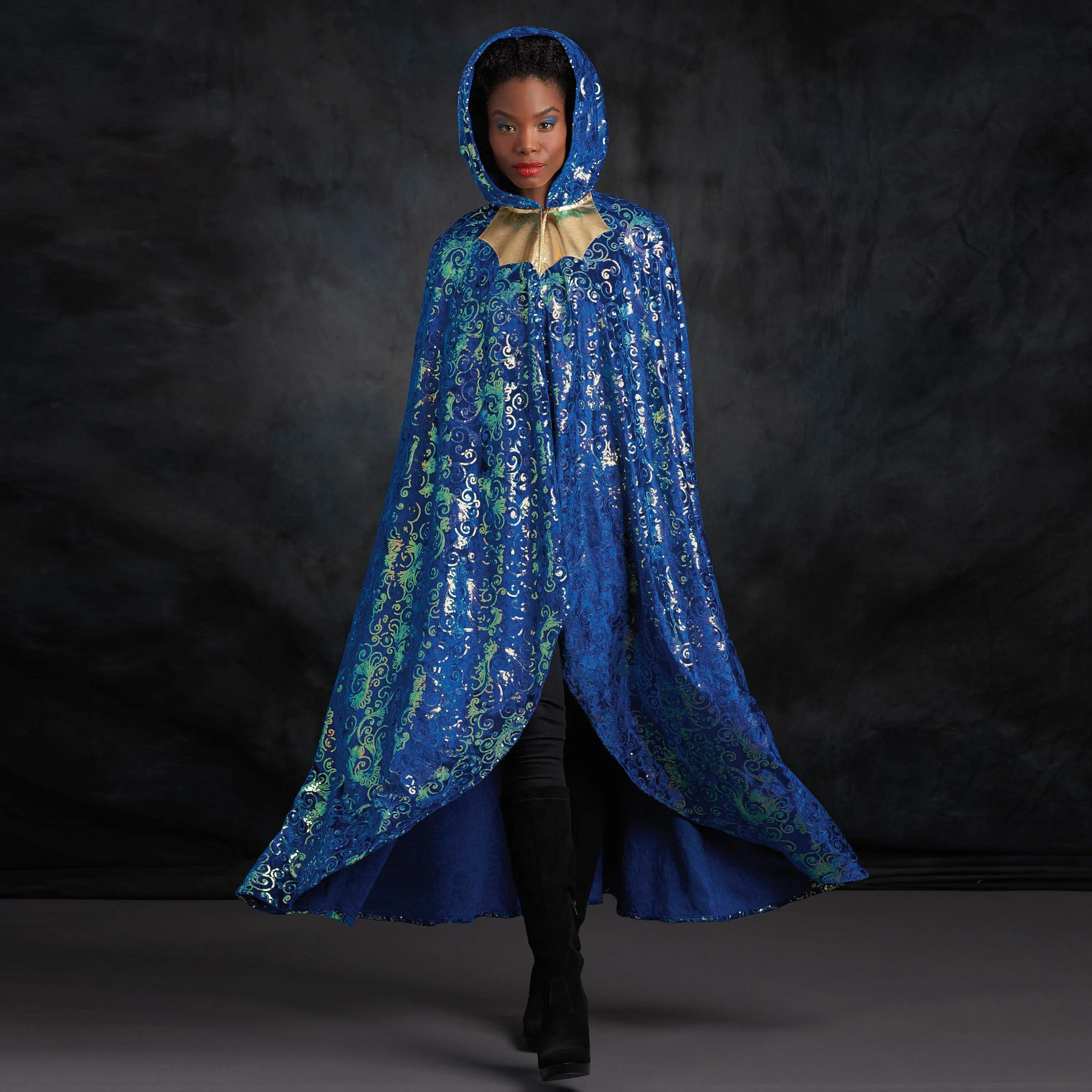 Simplicity Pattern 9008 Misses' Cape with Tie Costumes