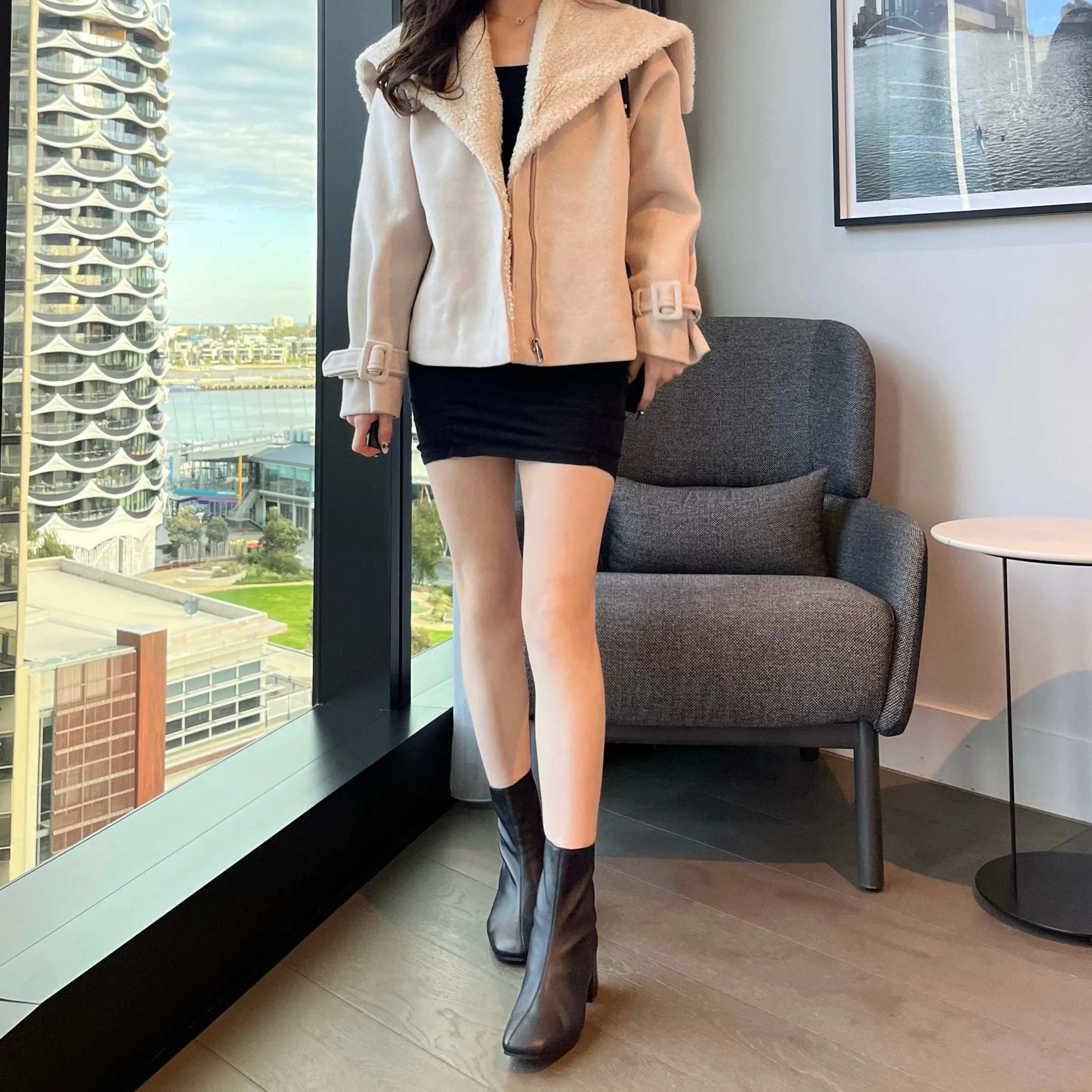 Sofia Shearling Jacket