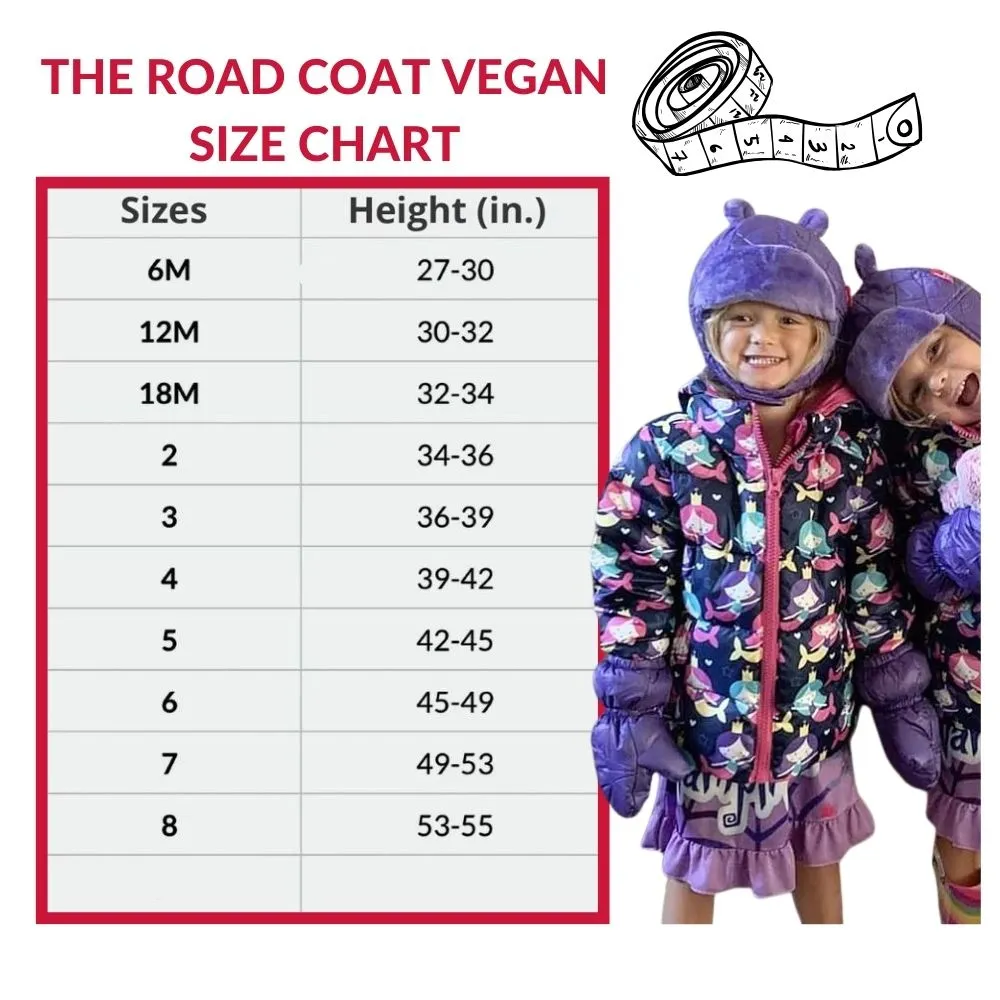 The Road Coat Vegan - Mermaid