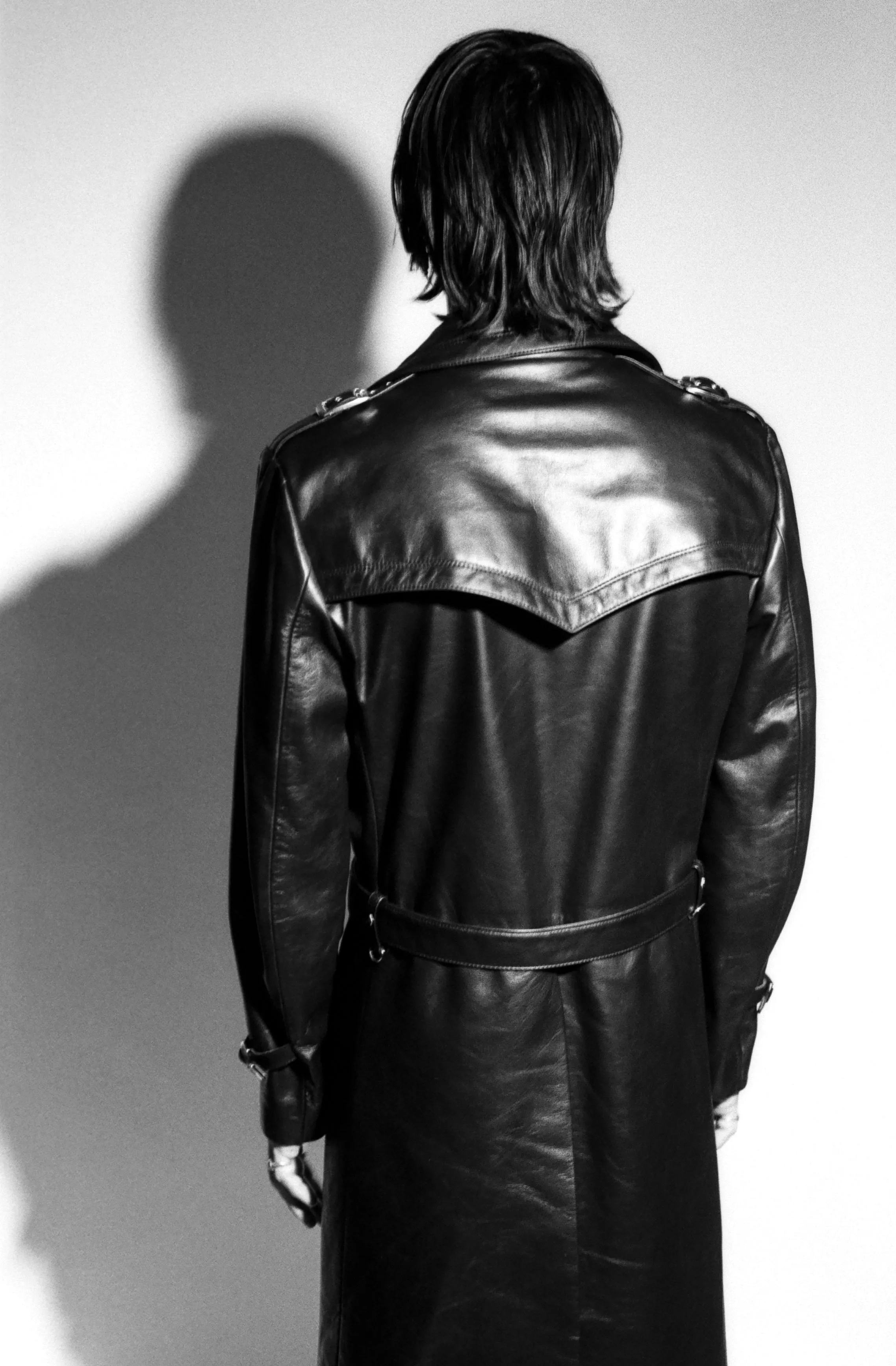 THE SUBTERRANEAN LEATHER TRENCH COAT