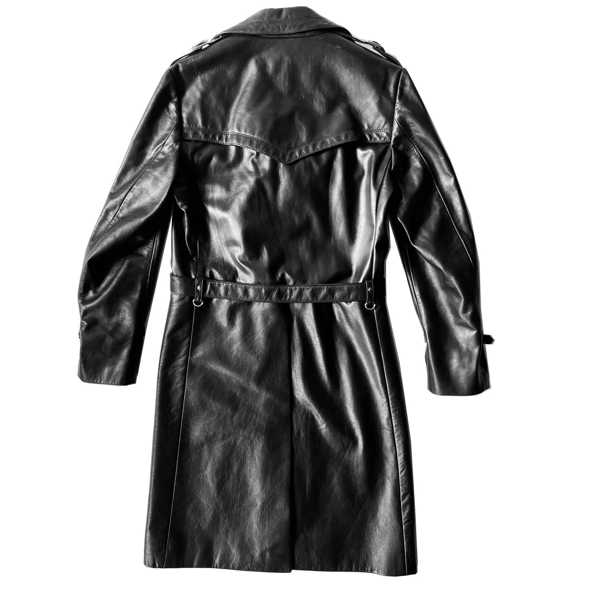 THE SUBTERRANEAN LEATHER TRENCH COAT