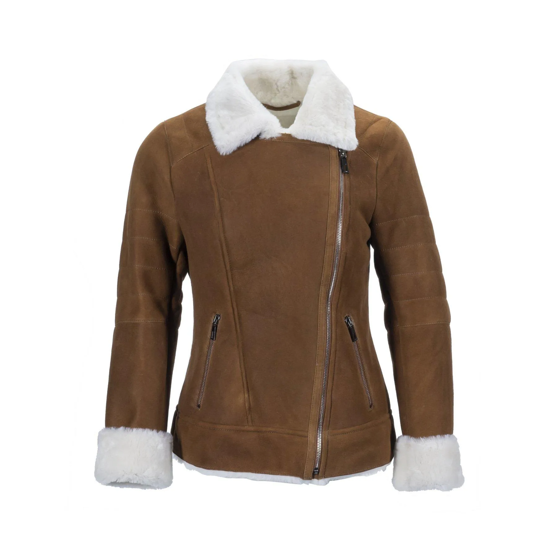 Tk Biker - Women's Shearling Jacket