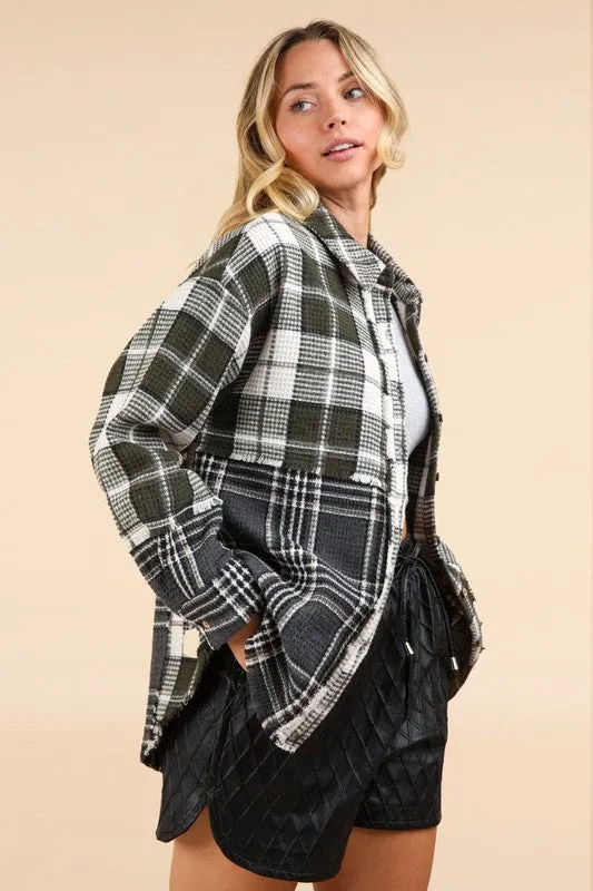 VER120 - PLAID SHACKET