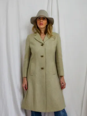 Vintage Pistachio Tailored Coat