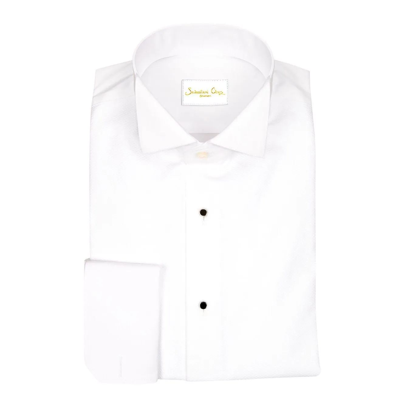 White Evento Tuxedo Shirt