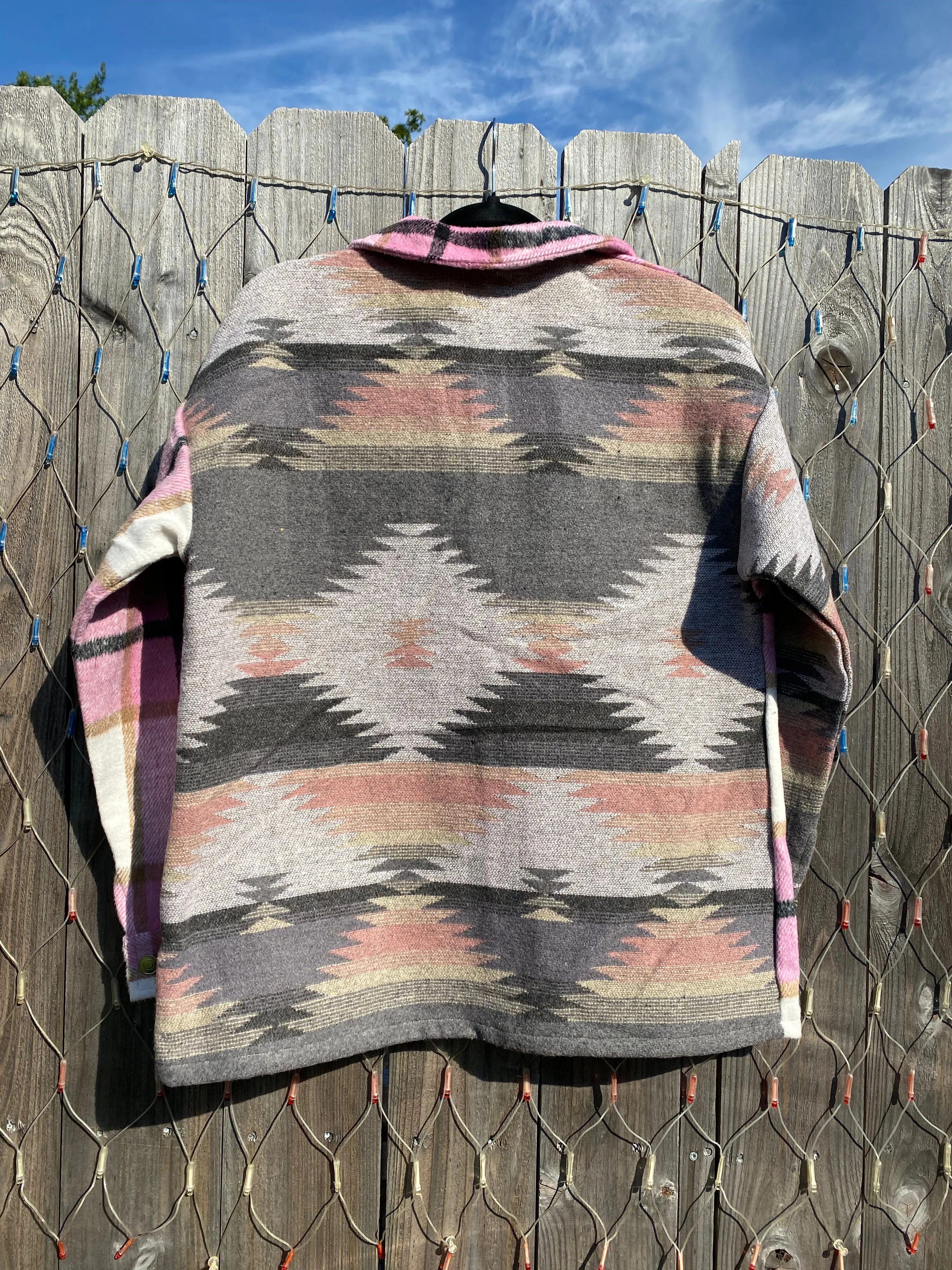 Yellowstone Trails Pink Shacket(Flannel)