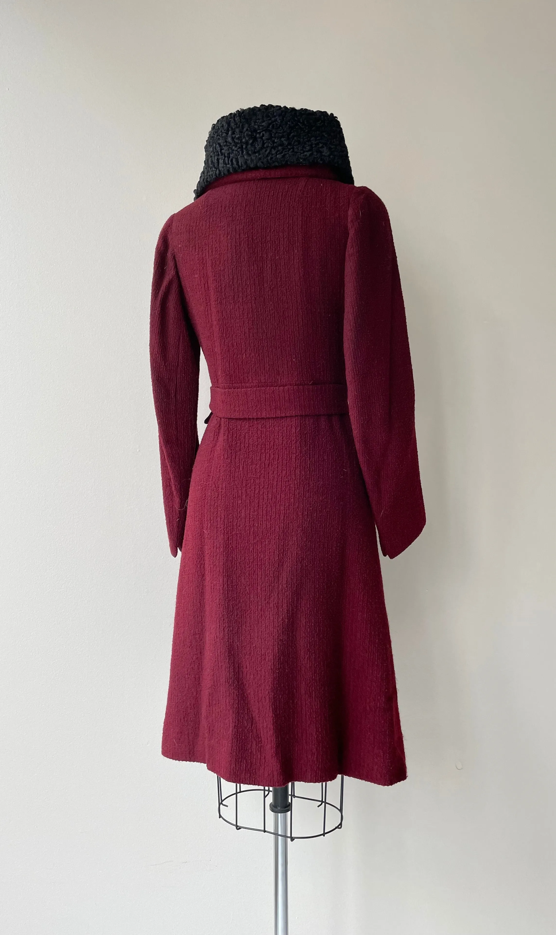 Zoysia 1930s Wool Coat